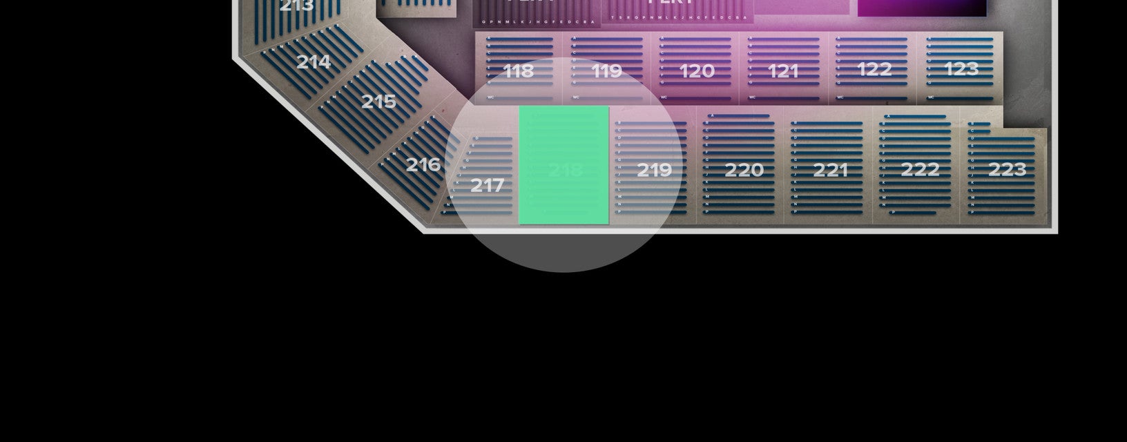 Seat view from Upper