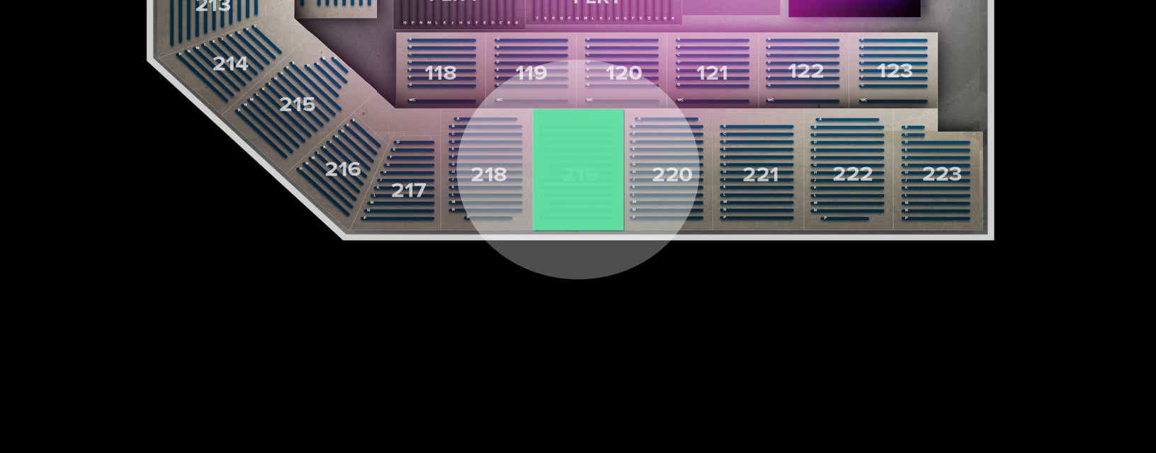 Seat view from Upper