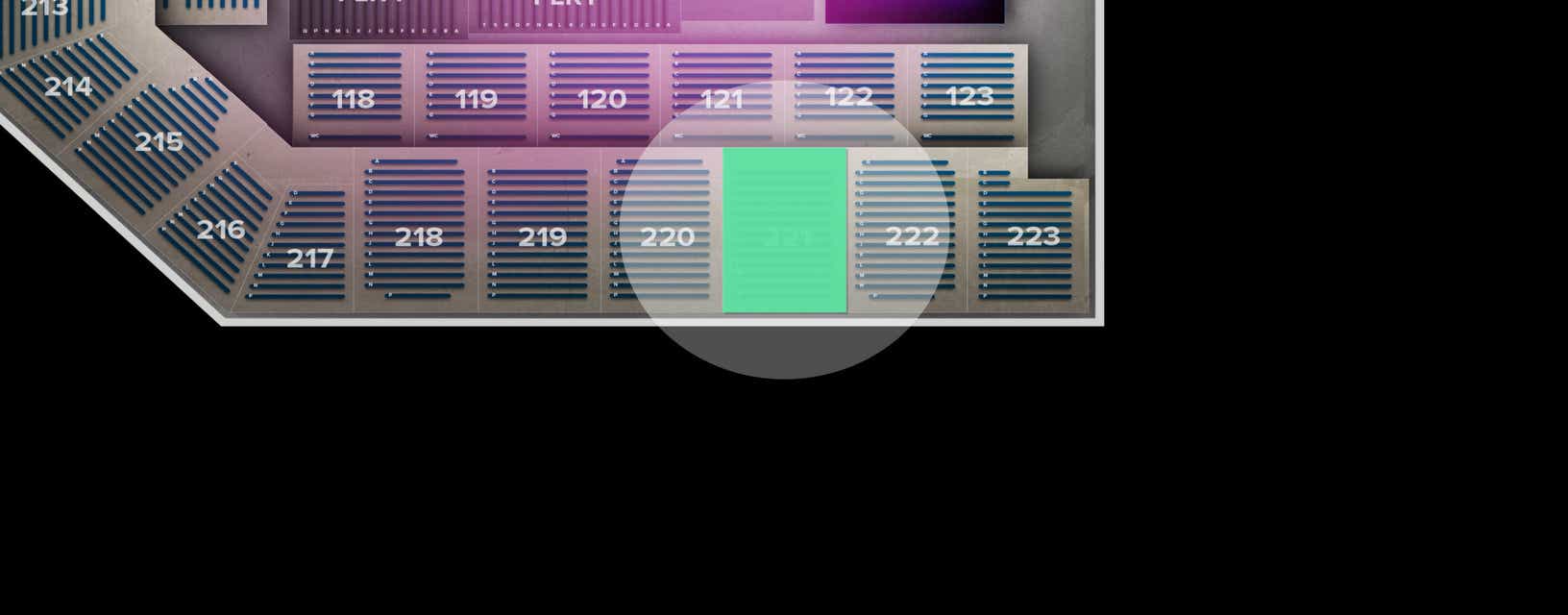 Seat view from Upper
