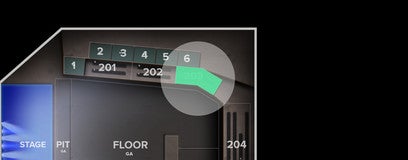 Seat view from Upper