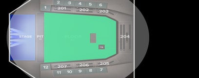 Seat view from Floor