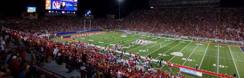 Seat view from Middle Level Sideline