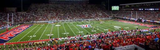 Seat view from Middle Level Sideline