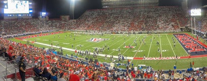 Seat view from Middle Level Sideline