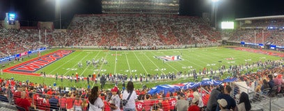 Seat view from Middle Level Sideline