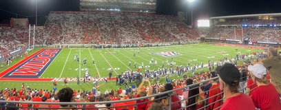 Seat view from Middle Level Sideline