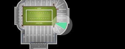 Seat view from Lower Corner