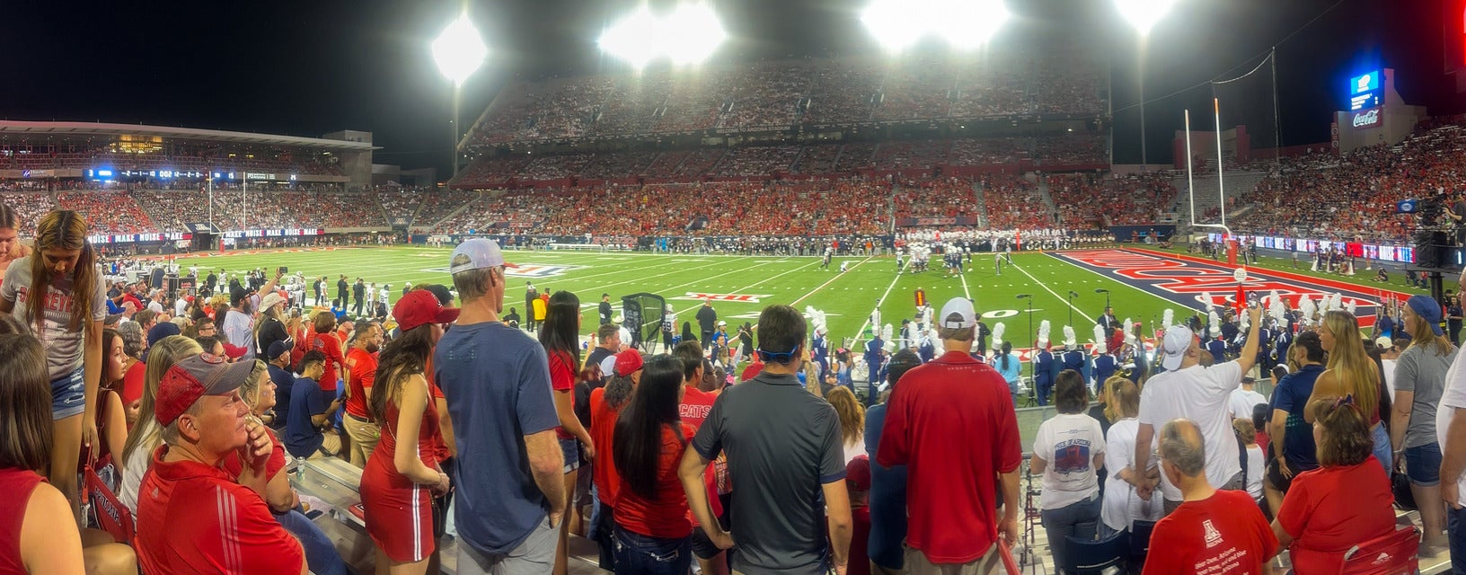 Seat view from Lower Sideline