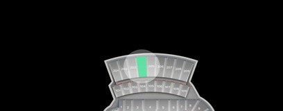 Seat view from Upper Level Sideline