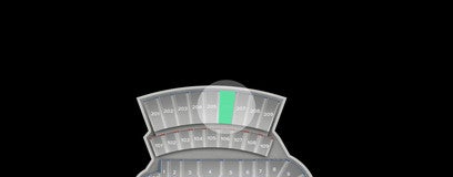 Seat view from Upper Level Sideline