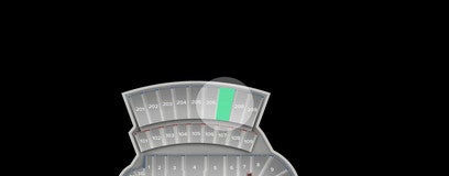 Seat view from Upper Level Sideline