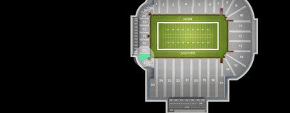 Seat view from Lower North End Zone