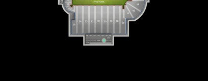 Seat view from Upper Level Sideline