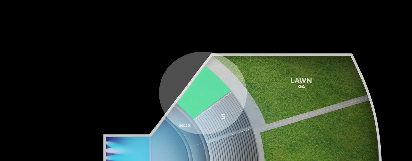 Seat view from Reserved