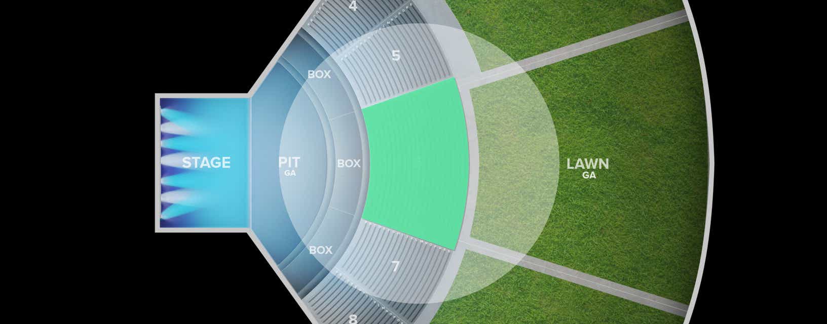 Seat view from Reserved