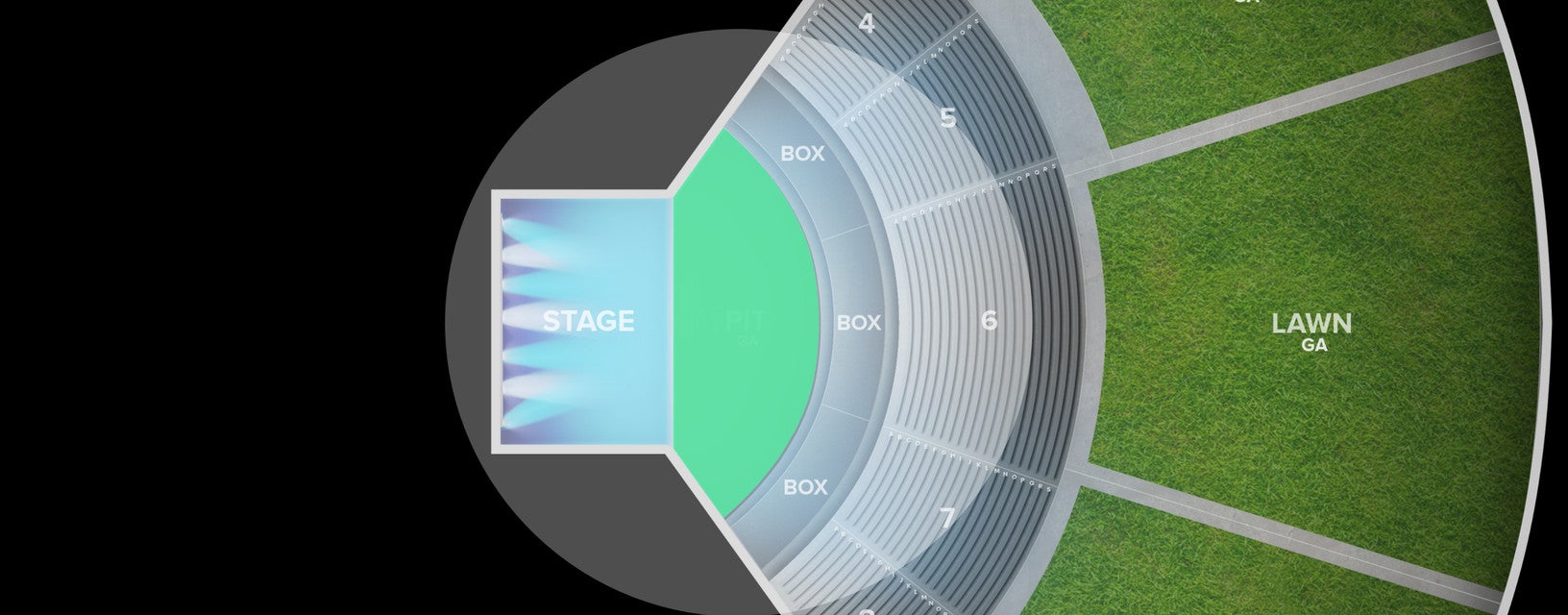 Seat view from Pit