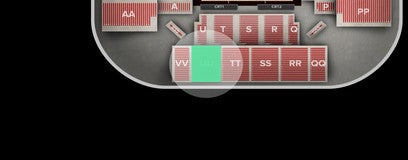 Seat view from Upper Sideline