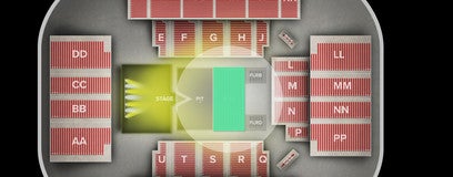 Seat view from Floor