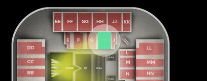 Seat view from Lower