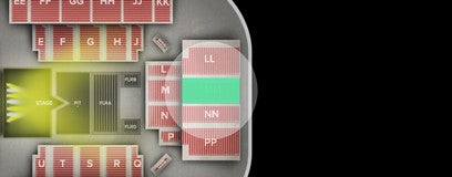 Seat view from Upper