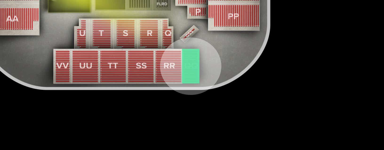Seat view from Upper