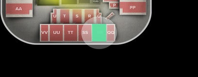 Seat view from Upper