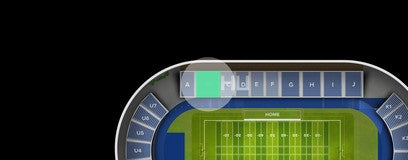 Seat view from General Admission