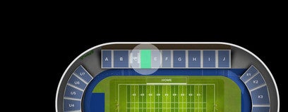 Seat view from General Admission
