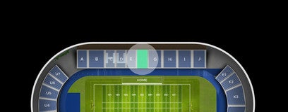 Seat view from General Admission
