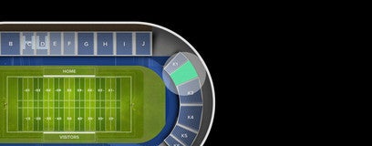 Seat view from General Admission