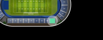 Seat view from General Admission