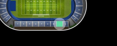 Seat view from General Admission