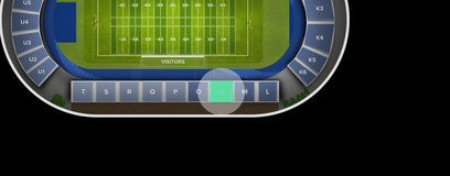 Seat view from General Admission