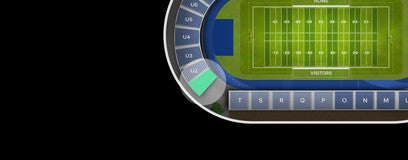 Seat view from General Admission