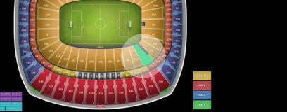 Seat view from Lower