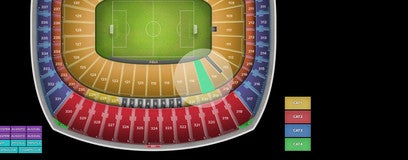 Seat view from Lower