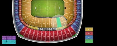 Seat view from Lower