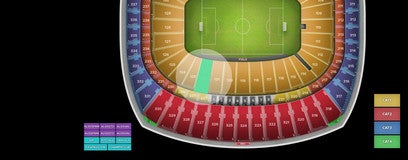 Seat view from Lower