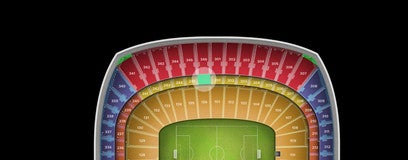 Seat view from Club
