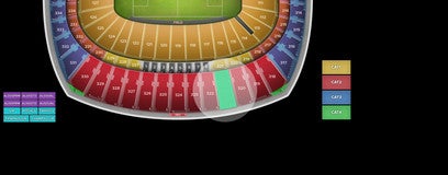 Seat view from Upper