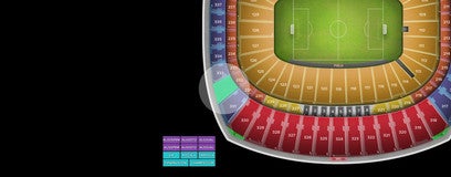 Seat view from Upper