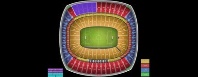 Seat view from Upper Sideline