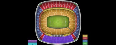 Seat view from Upper Sideline