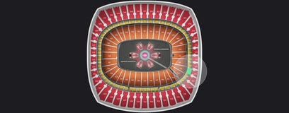 Seat view from Club