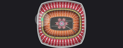 Seat view from Club