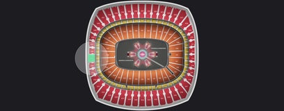 Seat view from Upper