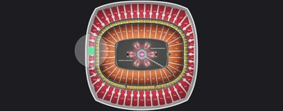 Seat view from Upper