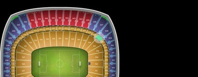 Seat view from Touchdown Zone