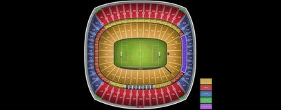 Seat view from Middle Endzone