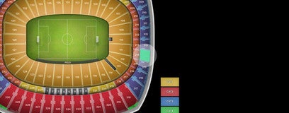 Seat view from Upper